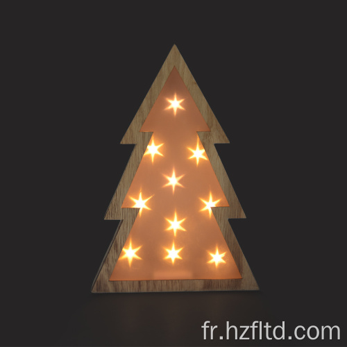 Durabilité parfaite arbre de Noël LED avec forme d&#39;étoile